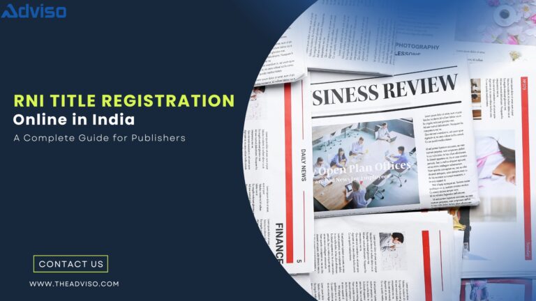 RNI Title Registration Online